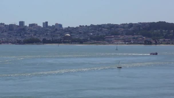 Vista Panoramica Del Ponte Golden Gate Vista Chrissy California Usa — Video Stock