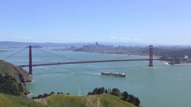 Golden Gate Köprüsü Marine Headlands, San Francisco, California, ABD