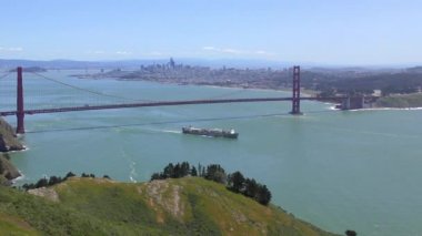 Golden Gate Köprüsü Marine Headlands, San Francisco, California, ABD