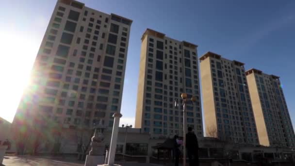 Moradia Ulaanbaatar Capital Mongólia Por Volta Março 2019 — Vídeo de Stock