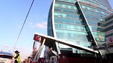 Moğolistan 'ın başkenti Ulaanbaatar' daki Blue Sky Otel ve Kulesi, yaklaşık Mart 2019