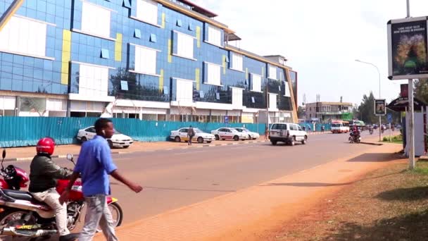 Unidentified People Kicukiro Market Kigali Rwanda March 2019 — Stock Video