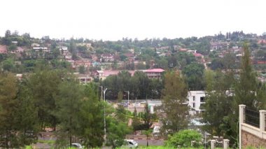 Doğu Afrika, Ruanda 'nın başkenti Kigali' nin Kimihurura ilçesi, yaklaşık Mart 2019.