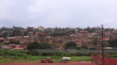 Doğu Afrika, Ruanda 'nın başkenti Kigali' nin Kimihurura ilçesi, yaklaşık Mart 2019.