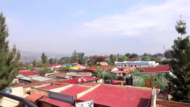 Tráfego Rodoviário Distrito Kicukiro Kigali Capital Ruanda África Oriental Por — Vídeo de Stock