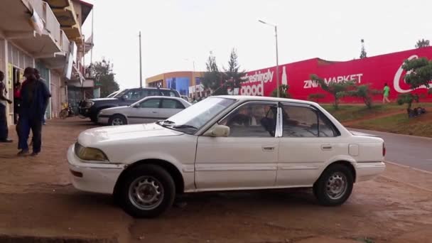 Traffico Mercato Ziniya Kigali Ruanda Marzo 2019 — Video Stock