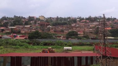 Doğu Afrika, Ruanda 'nın başkenti Kigali' nin Kimihurura ilçesi, yaklaşık Mart 2019.