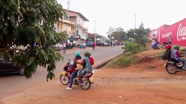 Traffico Mercato Ziniya Kigali Ruanda Marzo 2019 — Video Stock