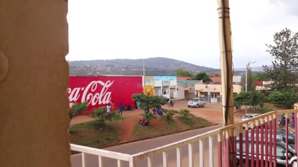 Здание Рынка Зиния Кигали Руанда Марте 2019 Года — стоковое видео