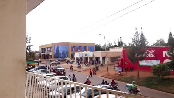 Mart 2019 Kigali Ruanda Daki Ziniya Pazarı Nda Trafik Vardı — Stok video