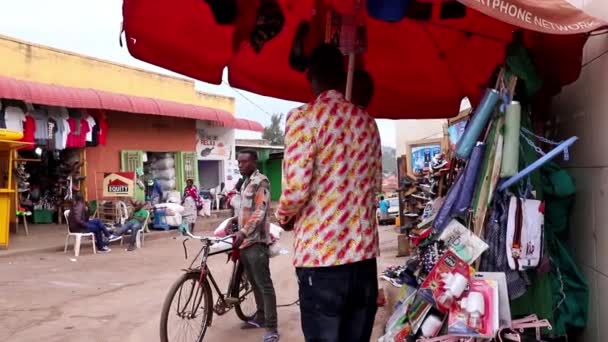 Neidentifikovaní Lidé Trhu Kicukiro Kigali Rwandě Březnu 2019 — Stock video