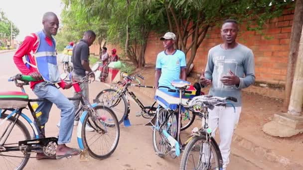 Непізнані Люди Ринку Зінія Кігалі Руанда Березні 2019 Року — стокове відео