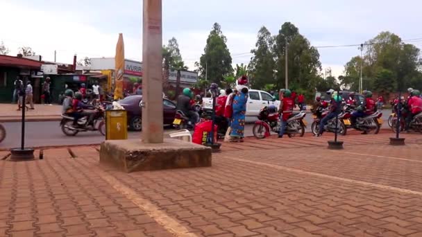 Ongeïdentificeerde Personen Kicukiro Markt Kigali Rwanda Maart 2019 — Stockvideo