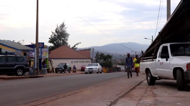 Personnes Non Identifiées Marché Kicukiro Kigali Rwanda Mars 2019 — Video