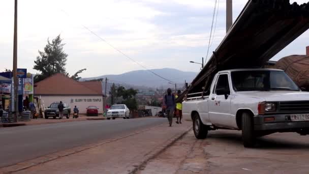 Neidentifikovaní Lidé Trhu Kicukiro Kigali Rwandě Březnu 2019 — Stock video