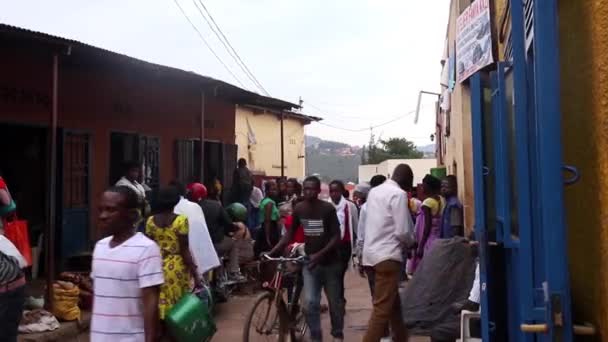 Personas Identificadas Mercado Kicukiro Kigali Ruanda Marzo 2019 — Vídeo de stock