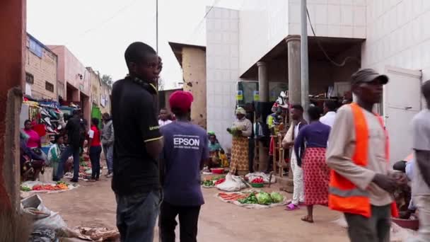 Oameni Neidentificați Piața Kicukiro Din Kigali Rwanda Martie 2019 — Videoclip de stoc