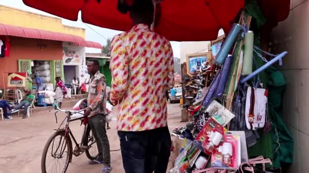 Mart 2019 Kigali Ruanda Daki Kicukiro Pazarı Nda Kimliği Belirsiz — Stok video