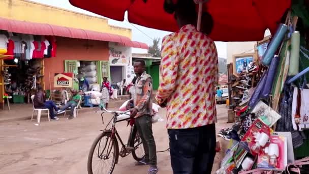 Niezidentyfikowani Ludzie Targu Kicukiro Kigali Rwandzie Marcu 2019 — Wideo stockowe