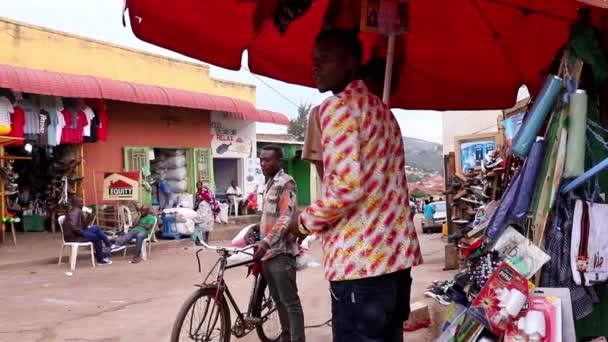 Neidentifikovaní Lidé Trhu Kicukiro Kigali Rwandě Březnu 2019 — Stock video