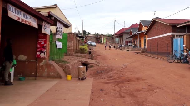 Tráfego Rodoviário Distrito Kicukiro Kigali Capital Ruanda África Oriental Por — Vídeo de Stock
