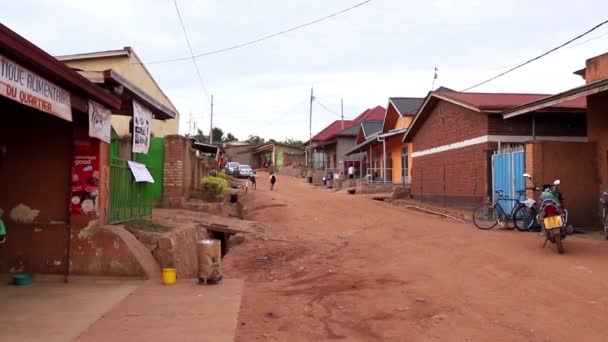 Közúti Forgalom Kigali Kicukiro Kerületében Ruanda Fővárosában Kelet Afrikában 2019 — Stock videók