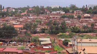 Doğu Afrika, Ruanda 'nın başkenti Kigali' nin Kimihurura ilçesi, yaklaşık Mart 2019.