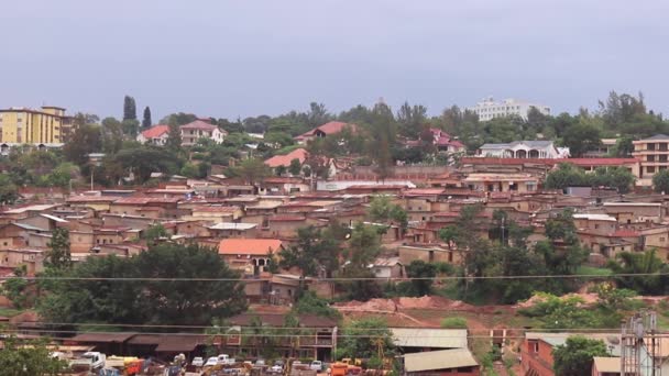 Vista Distrito Kimihurura Kigali Capital Ruanda África Oriental Por Volta — Vídeo de Stock