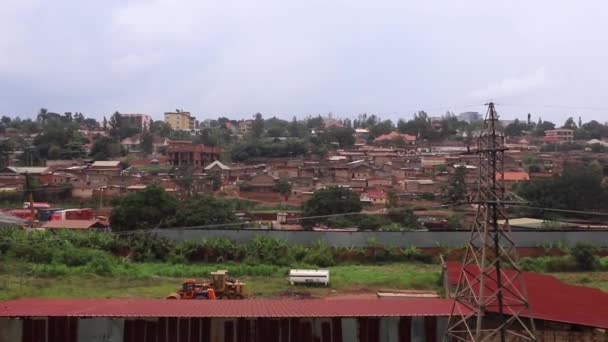 Vista Del Distrito Kimihurura Kigali Capital Ruanda África Oriental Alrededor — Vídeos de Stock