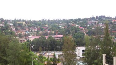 Doğu Afrika, Ruanda 'nın başkenti Kigali' nin Kimihurura ilçesi, yaklaşık Mart 2019.