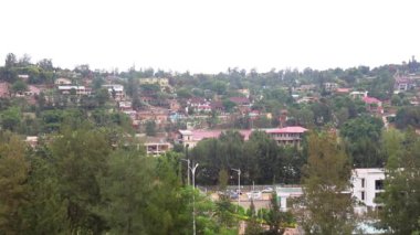 Doğu Afrika, Ruanda 'nın başkenti Kigali' nin Kimihurura ilçesi, yaklaşık Mart 2019.