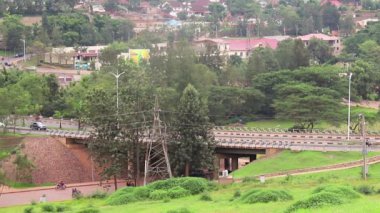 Doğu Afrika, Ruanda 'nın başkenti Kigali' nin Kimihurura ilçesi, yaklaşık Mart 2019.