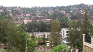 Doğu Afrika, Ruanda 'nın başkenti Kigali' nin Kimihurura ilçesi, yaklaşık Mart 2019.