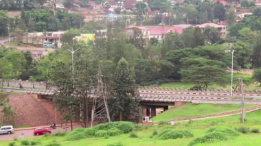 Doğu Afrika, Ruanda 'nın başkenti Kigali' nin Kimihurura ilçesi, yaklaşık Mart 2019.