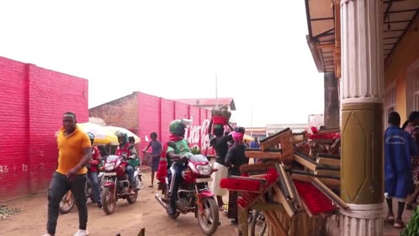 Persone Non Identificate Mercato Kicukiro Kigali Ruanda Nel Marzo 2019 — Video Stock