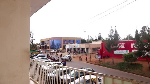 Doprava Trhu Ziniya Kigali Rwandě Březnu 2019 — Stock video
