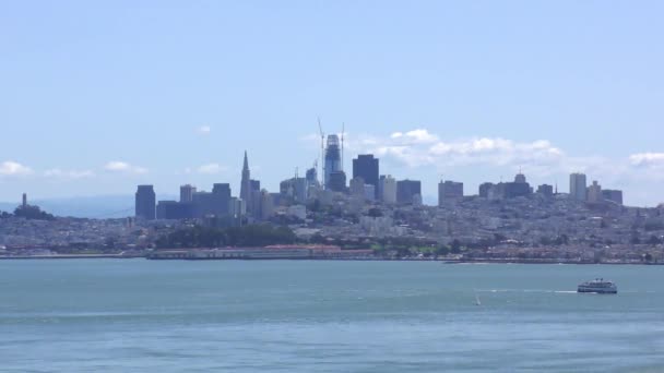 旧金山天际线 — 图库视频影像