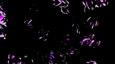 Canlandırılmış hareketle soyut arkaplan