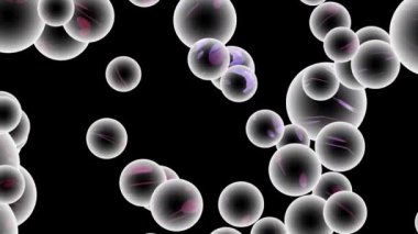 Canlandırılmış hareketle soyut arkaplan