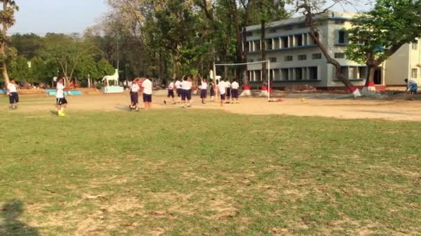 Young Students Activities Outdoors Dhaka Residential Model College Mohammadpur Dhaka — 비디오