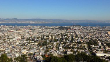 San Francisco, Twin Peaks, California 'dan Ekim 2018' de görüldü.