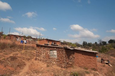 Domuzlar Tepesi, Svaziland 'daki Nasıralı Misyon Okulu' nun binaları, Temmuz 2018 dolaylarında.