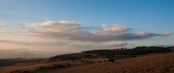 Schöner Bunter Himmel Über Dem Malolotja Nationalpark Südafrika — Stockfoto