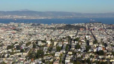 San Francisco, Twin Peaks, California 'dan Ekim 2018' de görüldü.