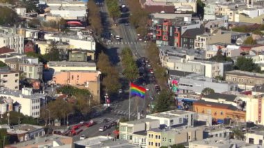San Francisco, Twin Peaks, California 'dan Ekim 2018' de görüldü.