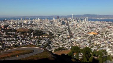 San Francisco, Twin Peaks, California 'dan Ekim 2018' de görüldü.