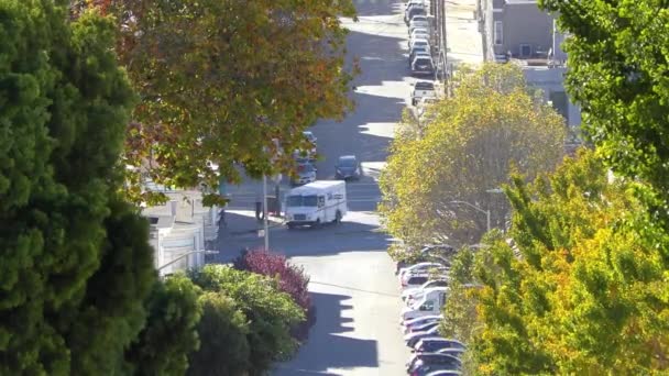 Άποψη Του Greenwich Street Όπως Φαίνεται Από Telegraph Hill Στο — Αρχείο Βίντεο