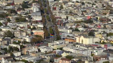 San Francisco, Twin Peaks, California 'dan Ekim 2018' de görüldü.