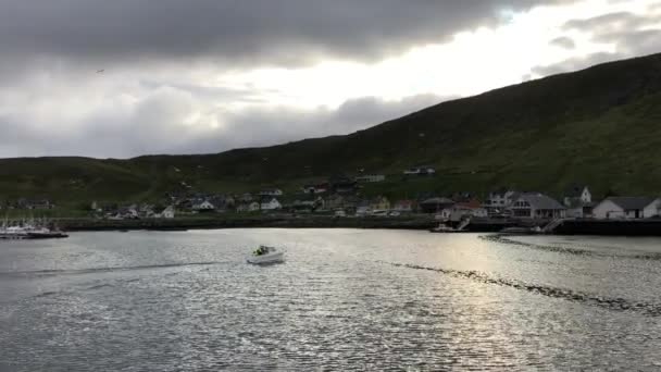 Kuzey Norveç Manzara Alta Nın Kuzeyi 2018 — Stok video