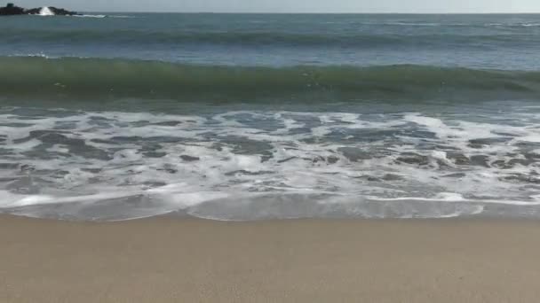 Oceano Pacífico Bean Hollow State Beach Condado Santa Cruz Califórnia — Vídeo de Stock